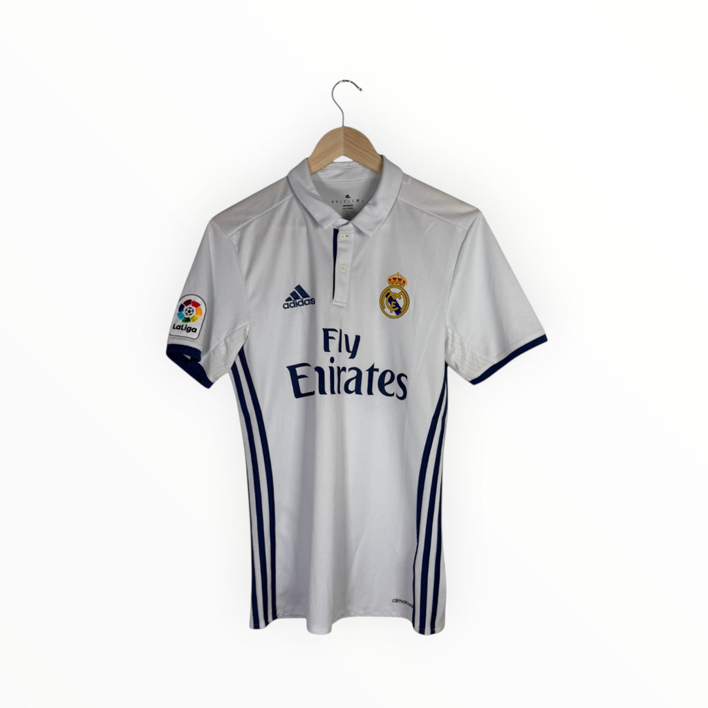 Adidas football shirt Real Madrid white and navy