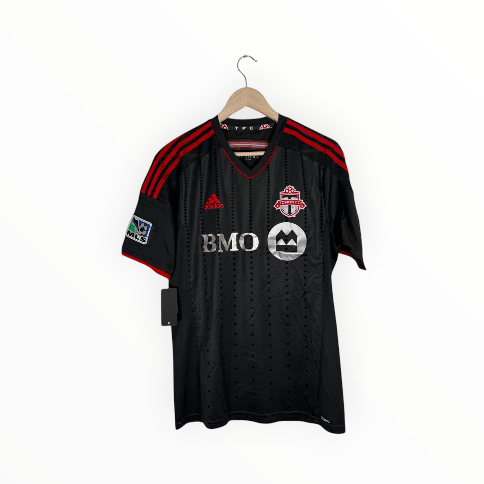 Adidas football shirt Toronto black