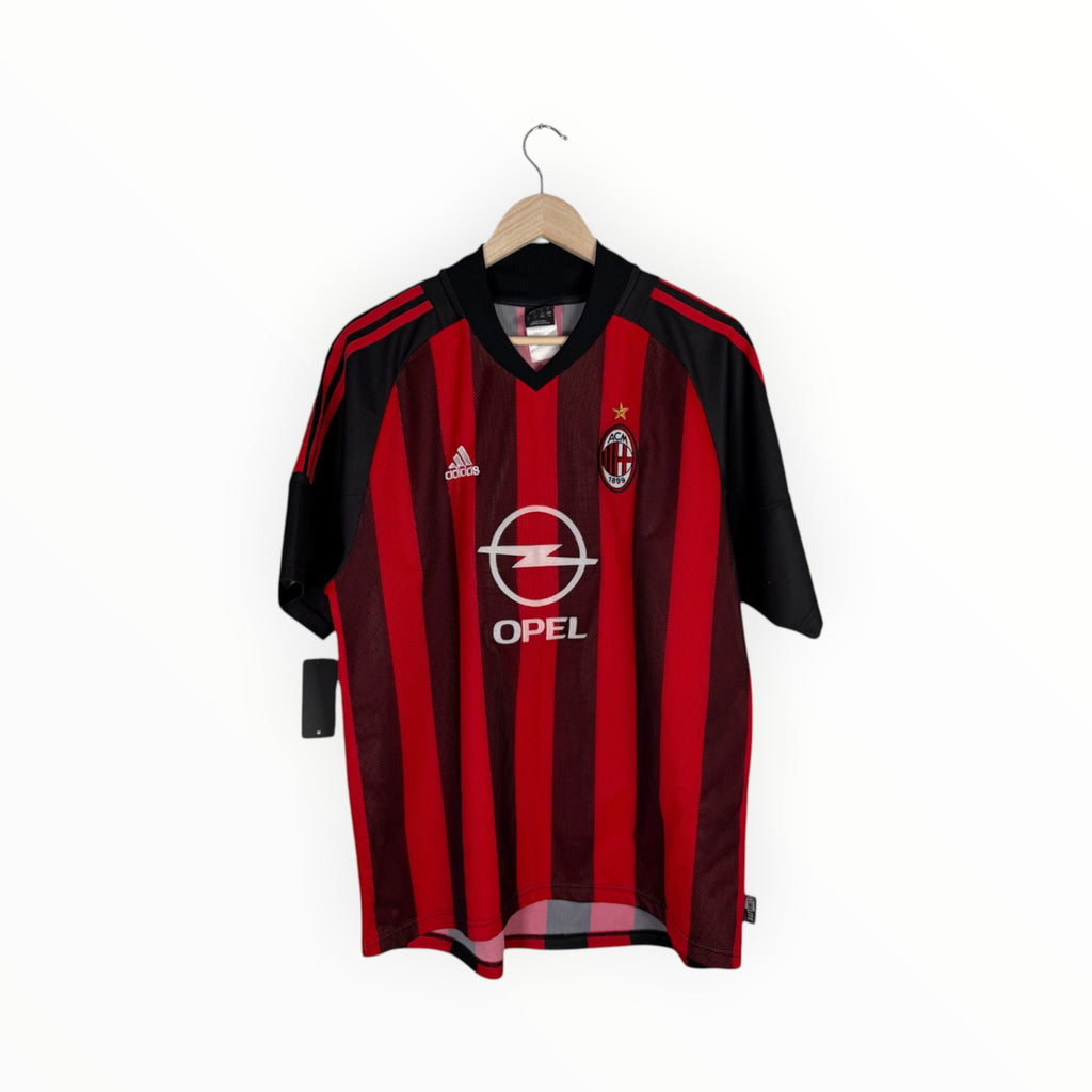 Adidas football shirt ac milan Opel red and black