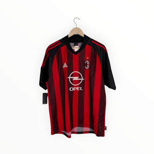 Adidas football shirt ac milan Opel red and black