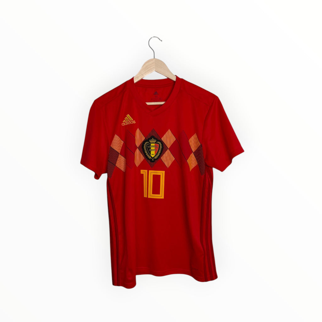 Adidas football shirt belgium red