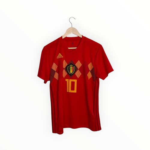 Adidas football shirt belgium red