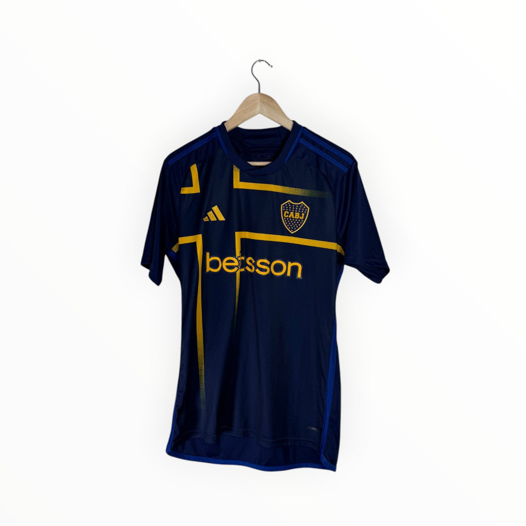 Adidas football shirt boca junior navy