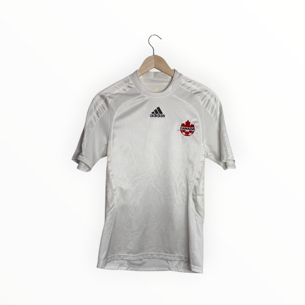 Adidas football shirt canada white