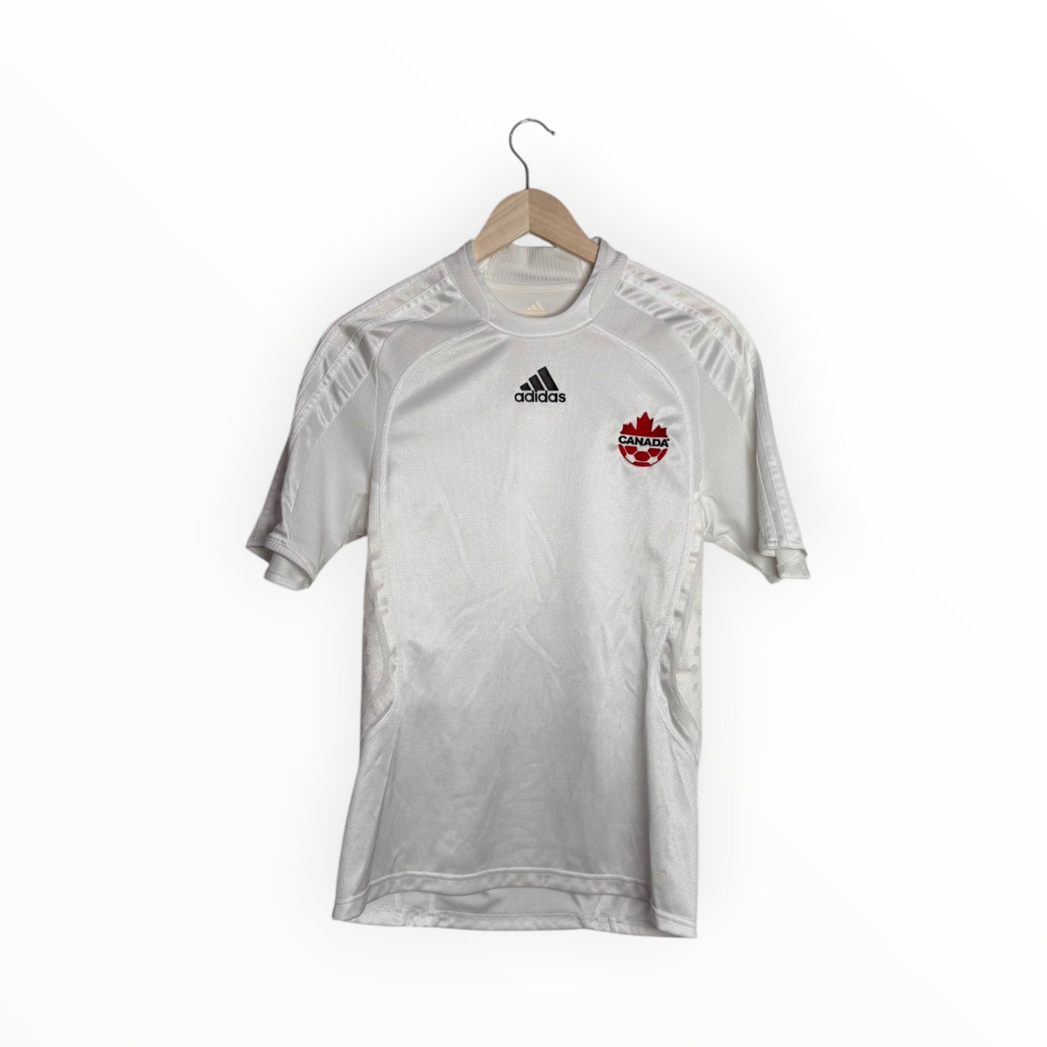 Adidas football shirt canada white