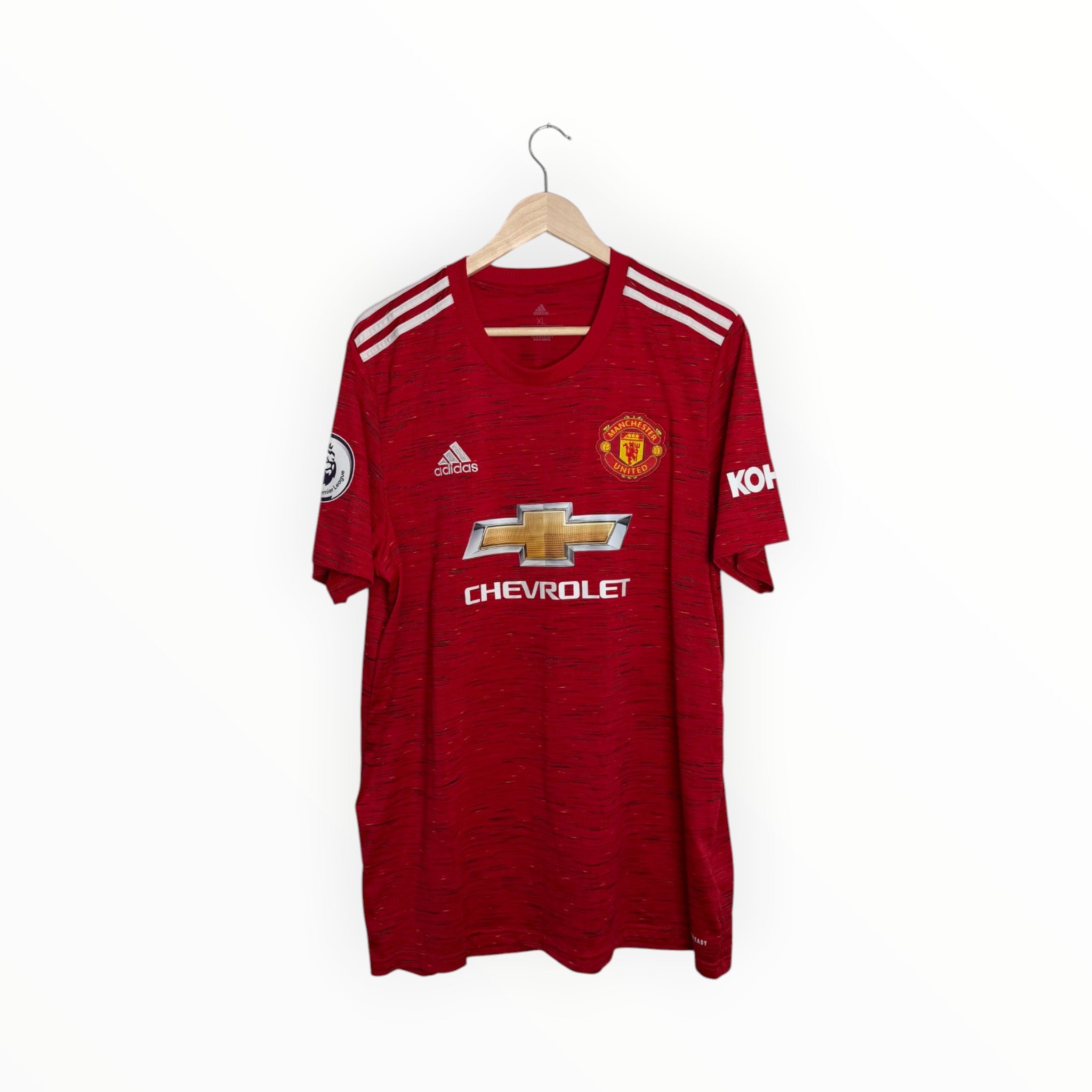 Adidas football shirt chevrolet red 