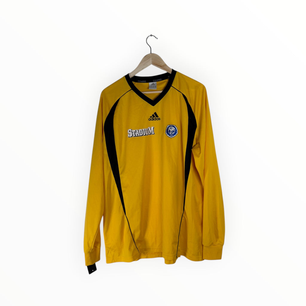 Adidas football shirt hjk yellow