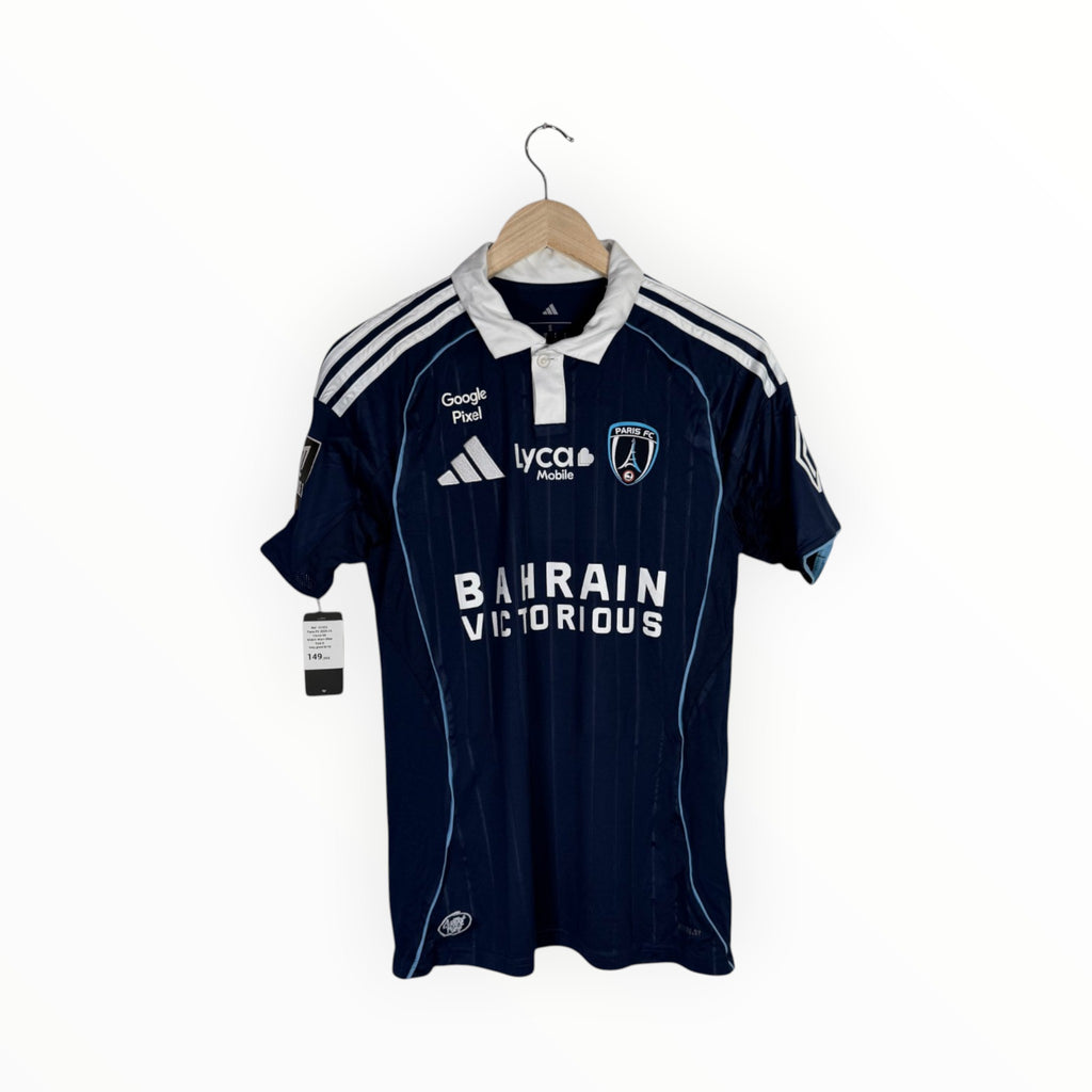 Adidas football shirt match worn Paris fc