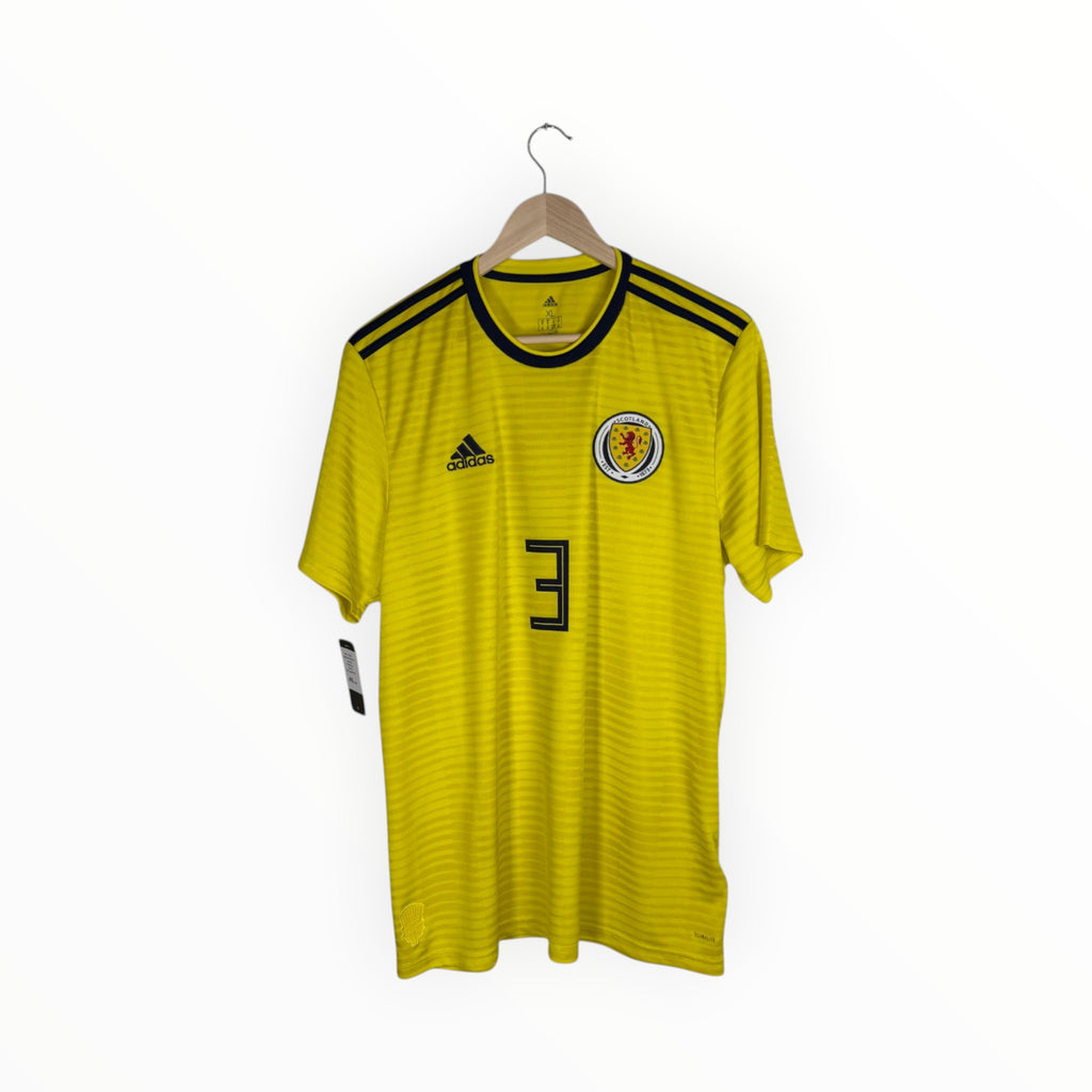 Adidas yellow football kit scotland