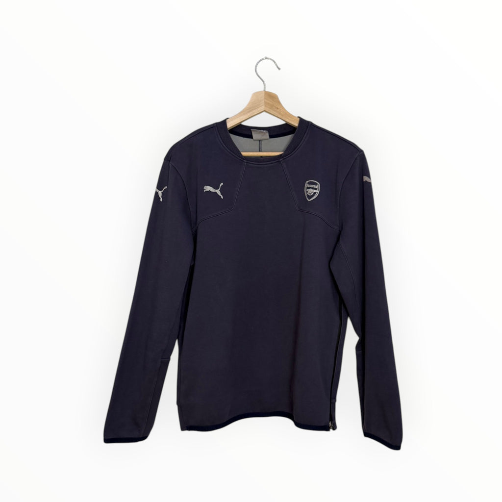 Arsenal puma sweater navy