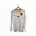Belgium white and yellow jersey long sleeve
