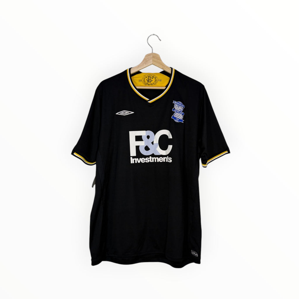 Birmingham black football shirt umbro