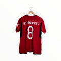Bruno Fernandes football shirt red and black