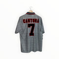 Cantona football shirt Manchester United grey