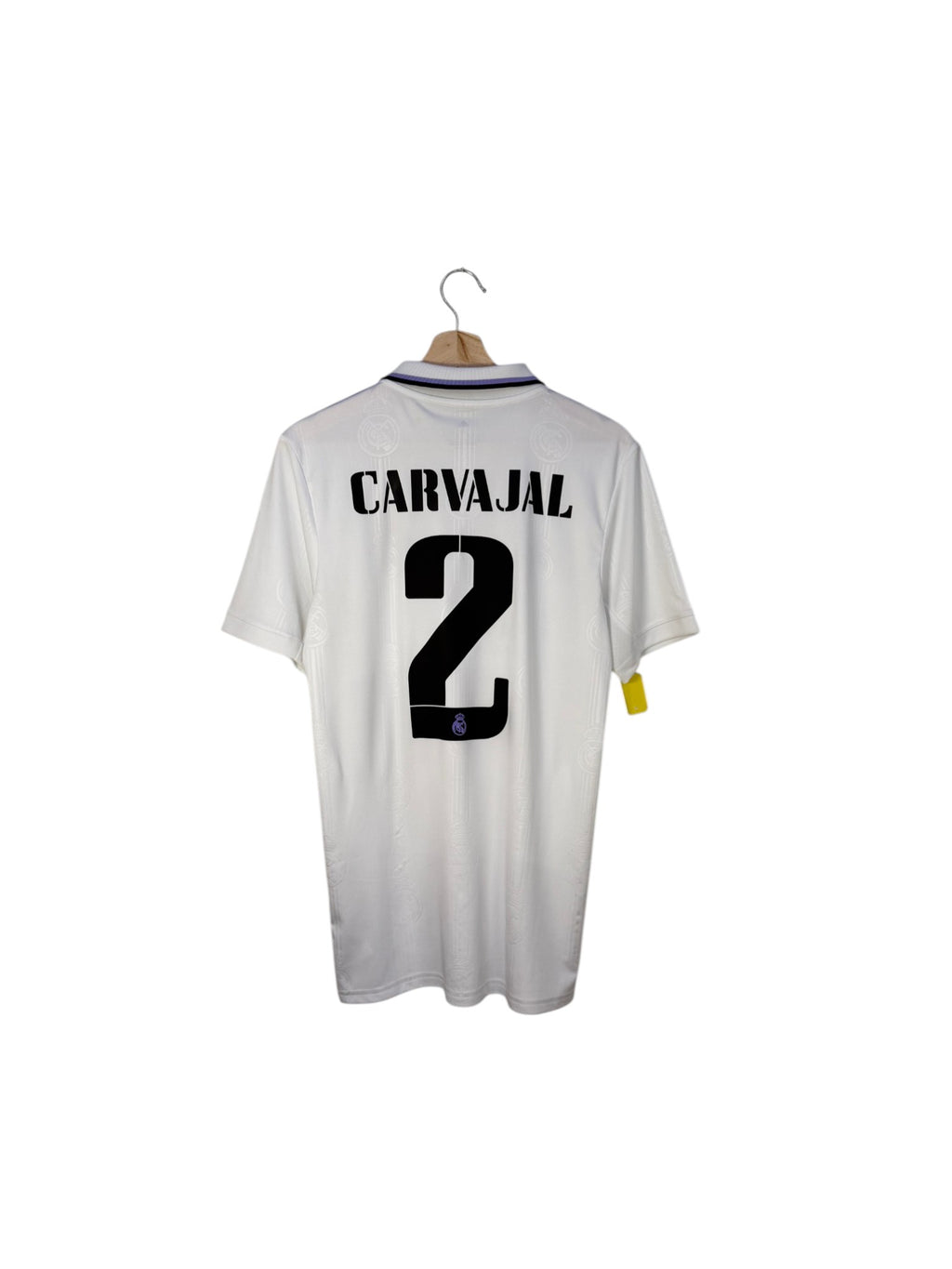 Carvajal football shirt real madrid white