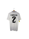 Carvajal football shirt real madrid white