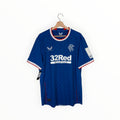 Castore football shirt rangers 2022 home