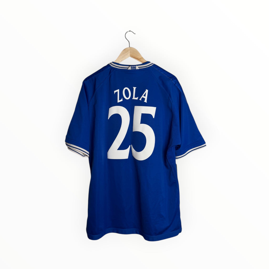 Chelsea football shirt vintage zola