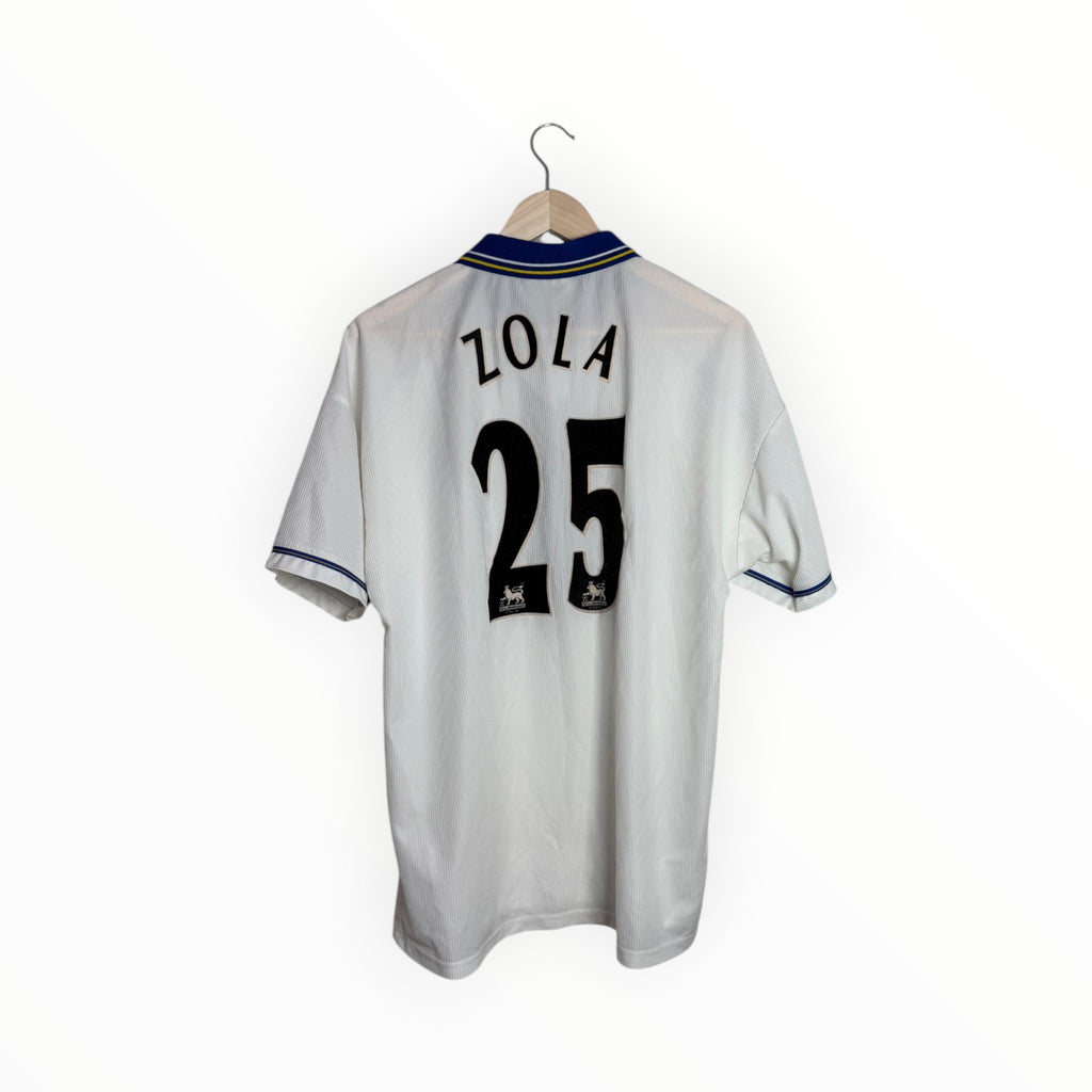 Chelsea football shirt white zola