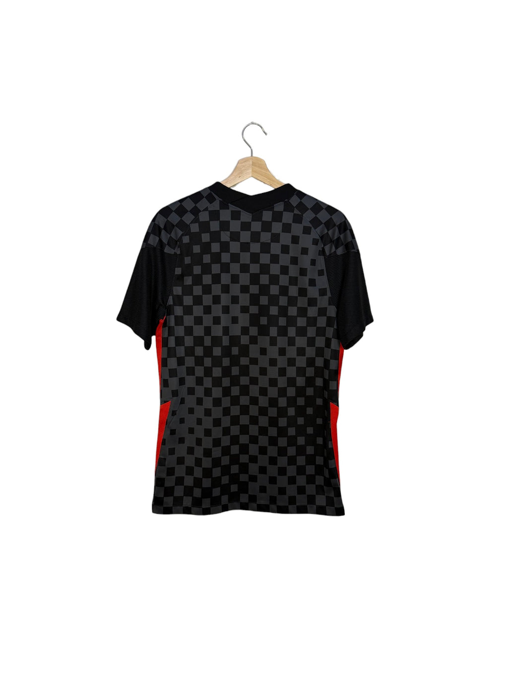 Croatia black and red football shirt