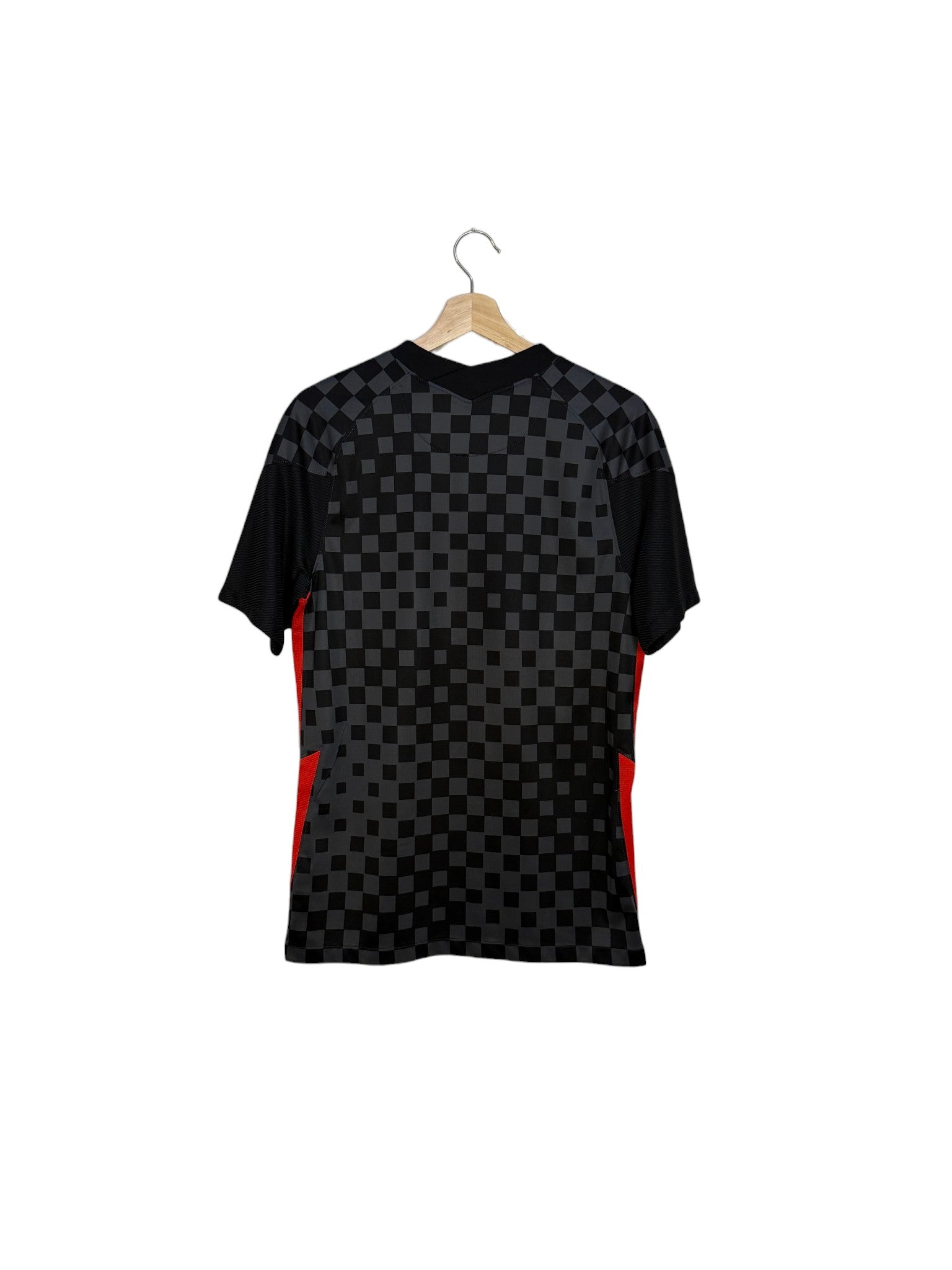 Croatia black and red football shirt
