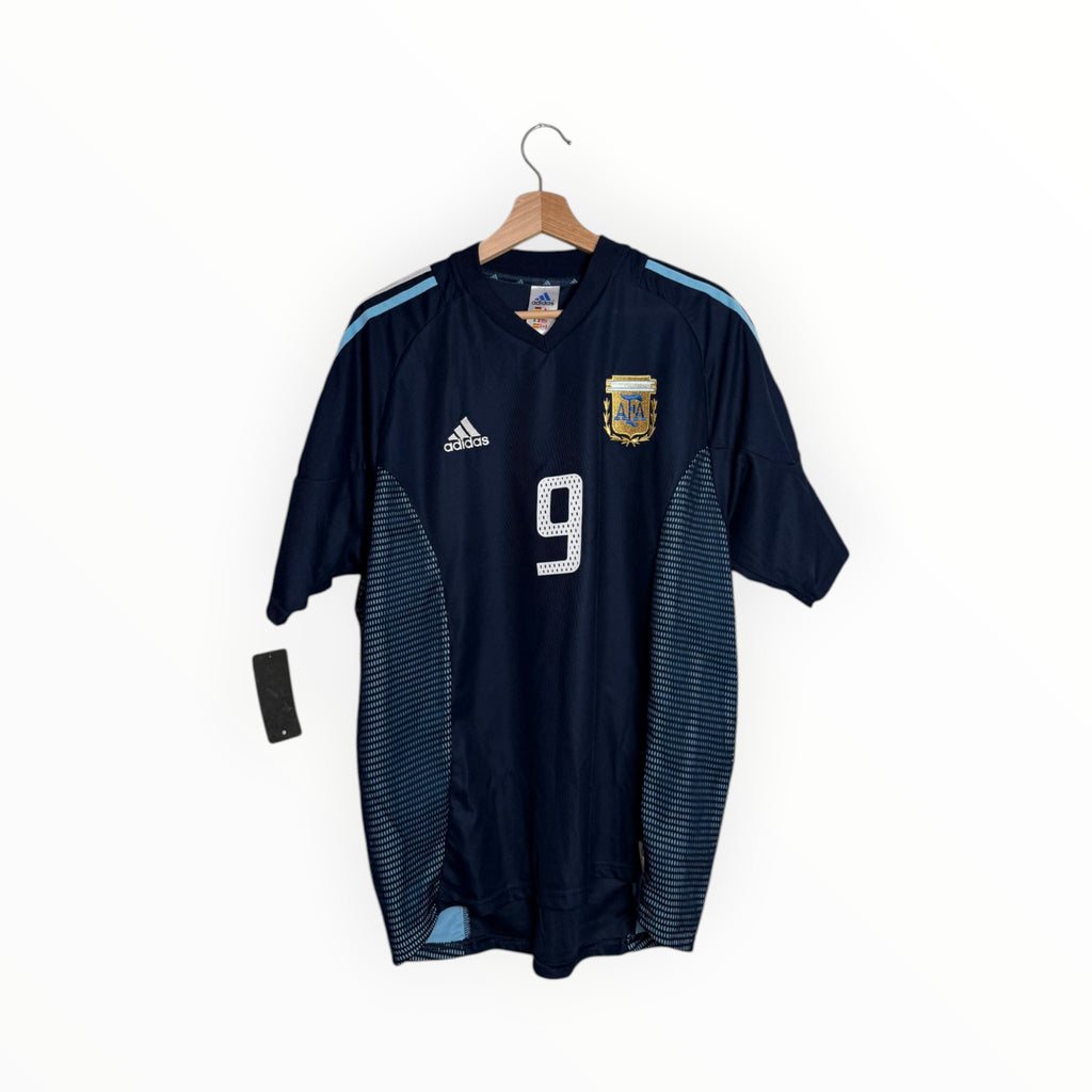 Dark blue football shirt adidas argentina