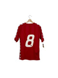Denmark football shirt red number 8