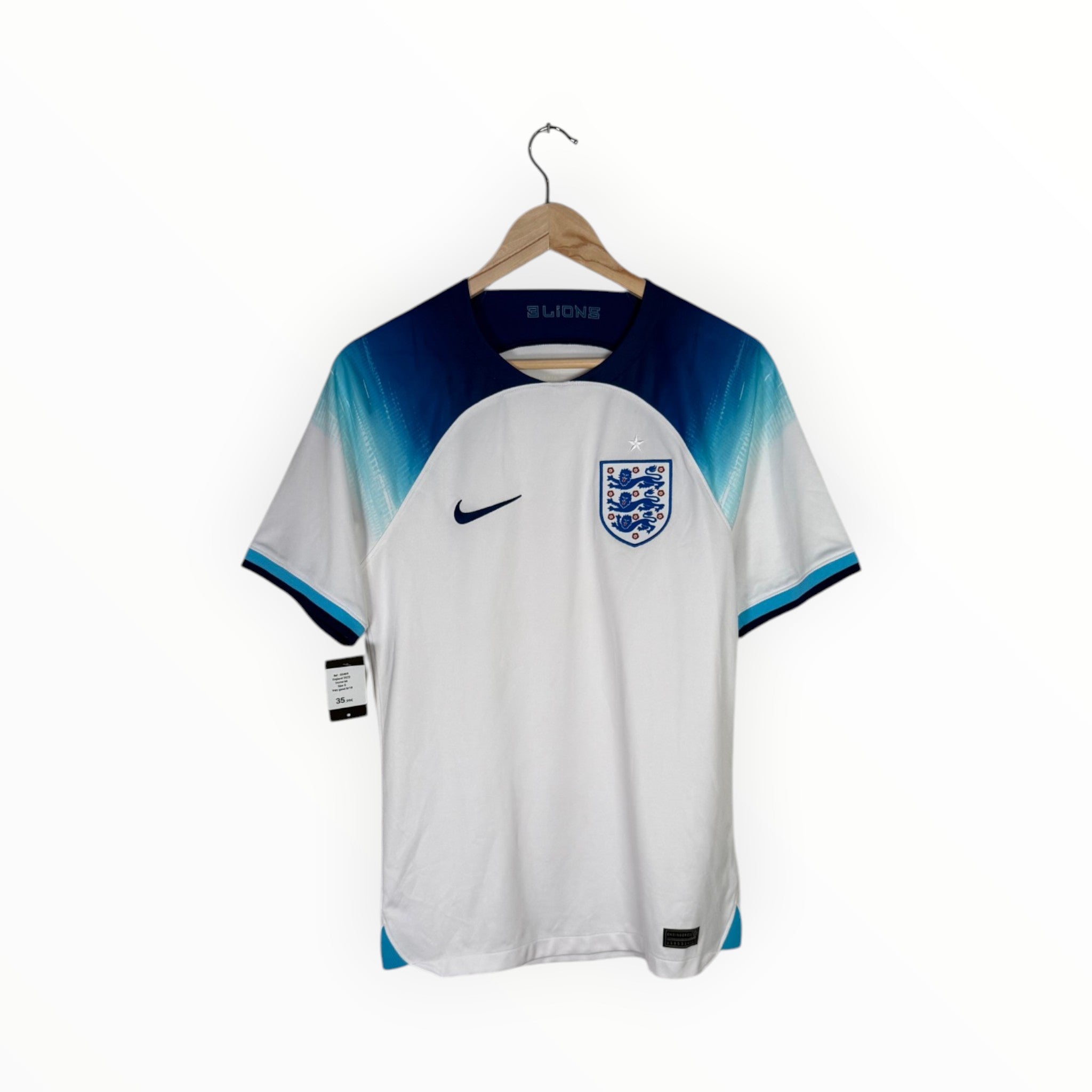 England 2022 home kit nike white