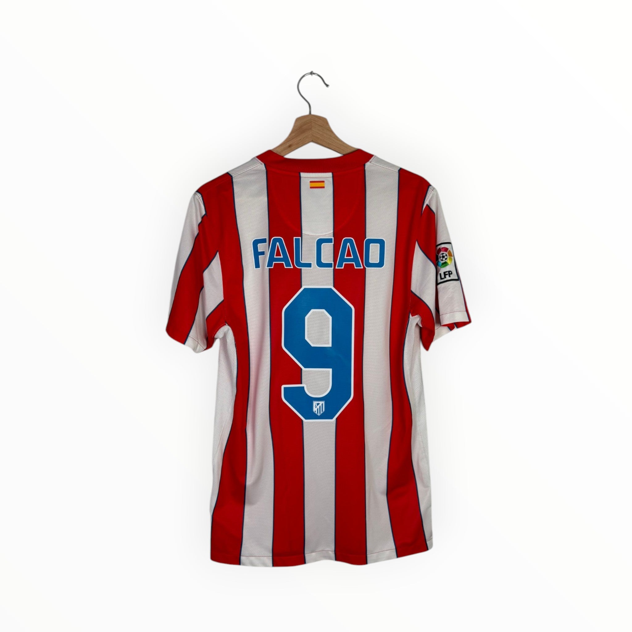 Falcao football shirt stripes 2010