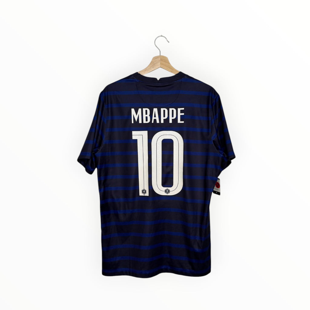 France football shirt navy mbappe number 10