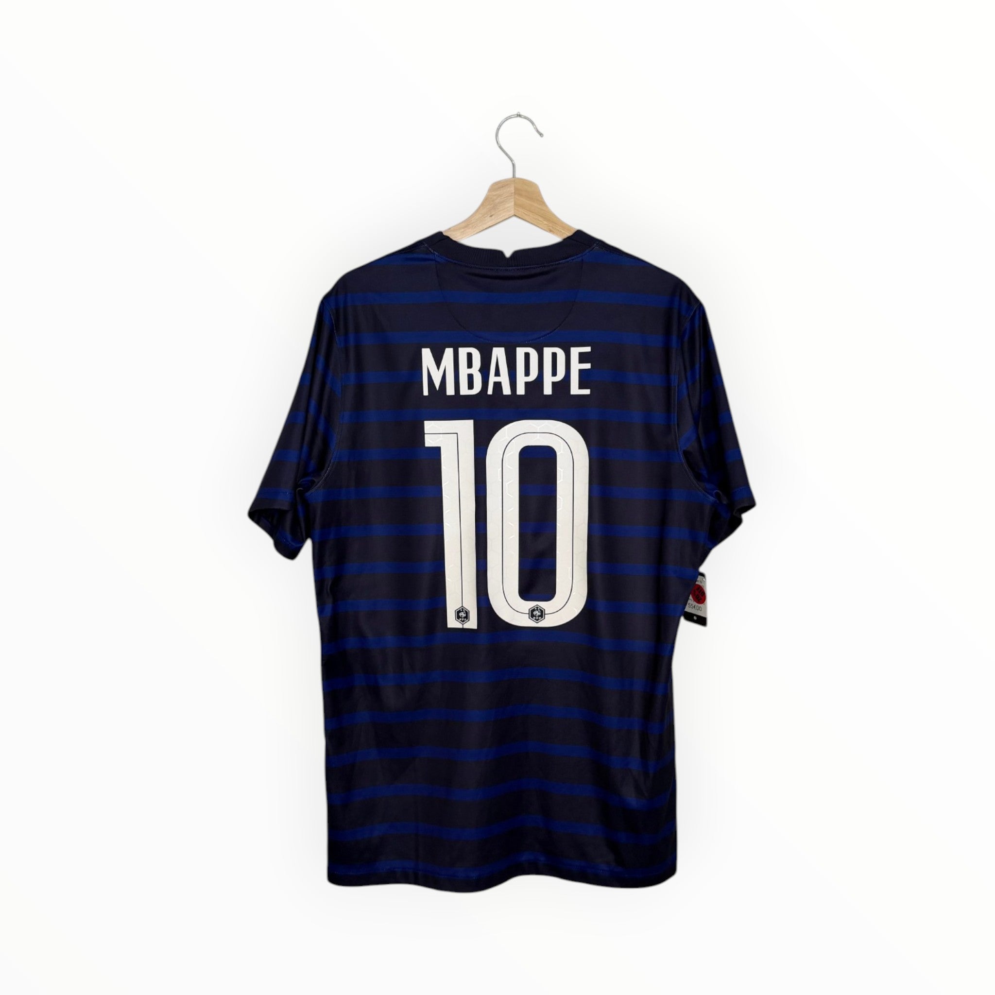 France football shirt navy mbappe number 10