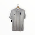 France football shirt white and grey stripes nike
