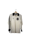 Germany white and black football shirt long sleeve