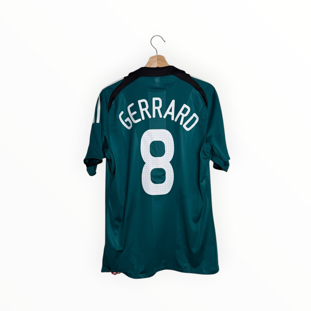 Gerrard green jersey liverpool