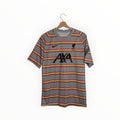 Gray, red and yellow football shirt nike Liverpool fc