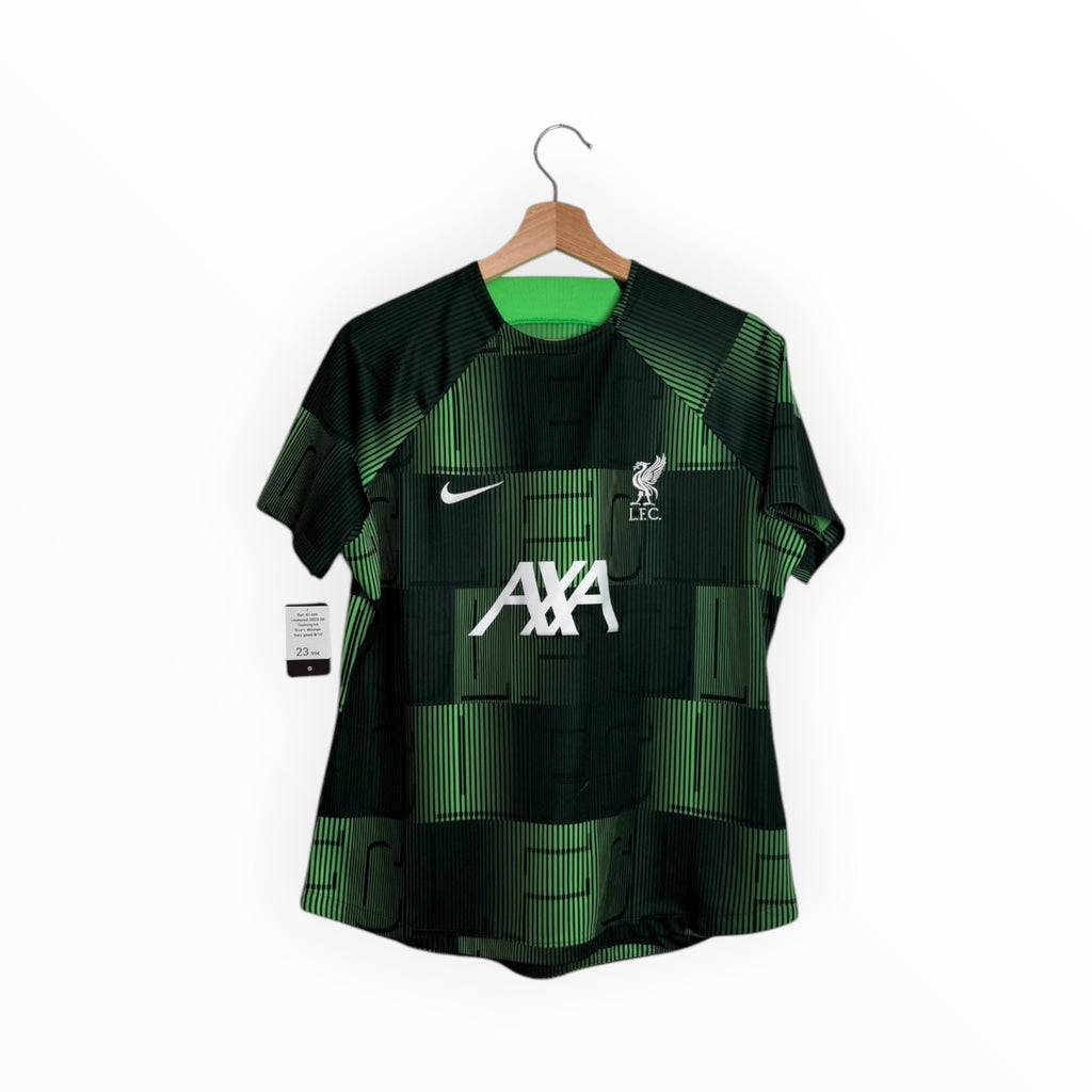 Black and white football shirt nike Liverpool FC
