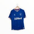 Hummel football shirt rangers blue and white