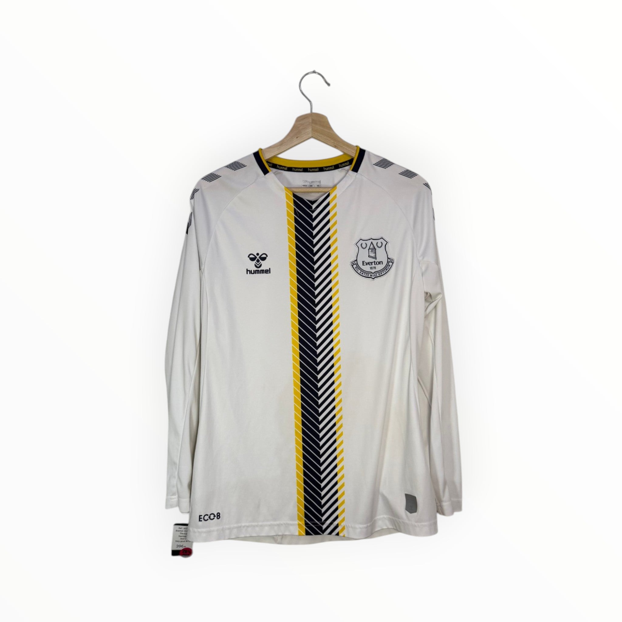 Everton 2021-22 Third kit L/S Number 3, Size L, Very good 8/10