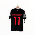 AC Milan 2021-22 Third kit Player version Ibrahimovic, Size M, Brand new 10/10