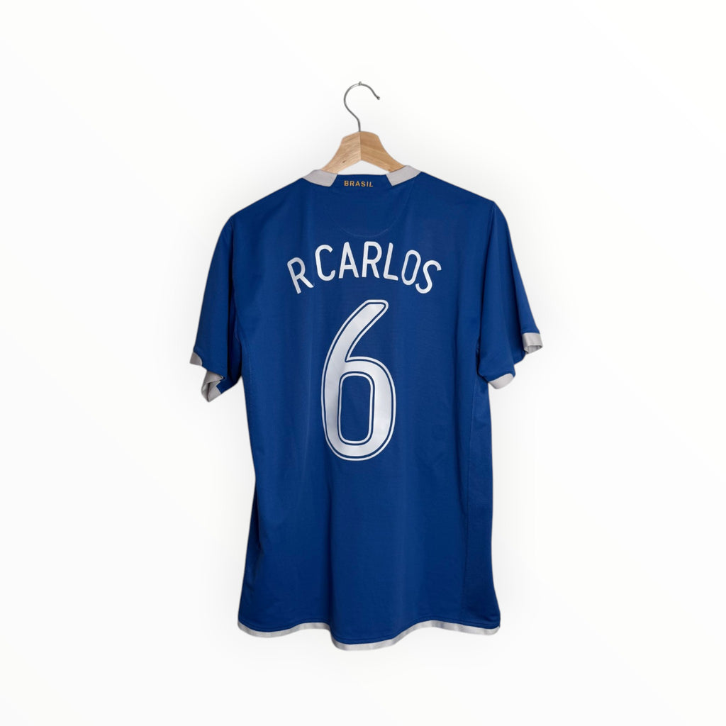 Brazil 2006-07 Away kit Roberto Carlos, Size M, Very good 8/10
