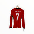 Portugal 2024-25 Home kit L/S Player Issue Ronaldo, Size S, Excellent 9/10