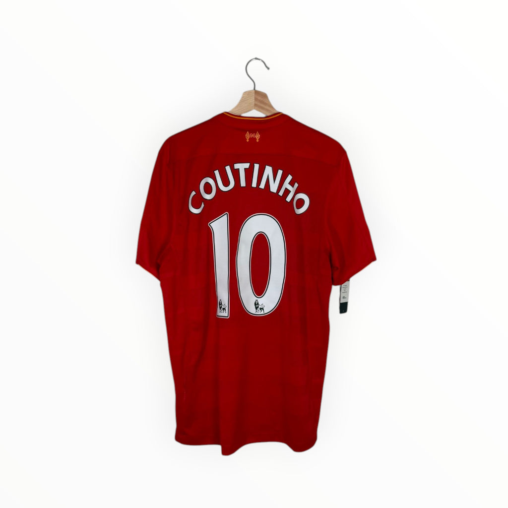 Liverpool 2016-17 Home kit Coutinho, Size L, Good 7/10