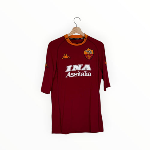 AS Roma 2000-01 Home kit Nakata, Size M, Good 7/10
