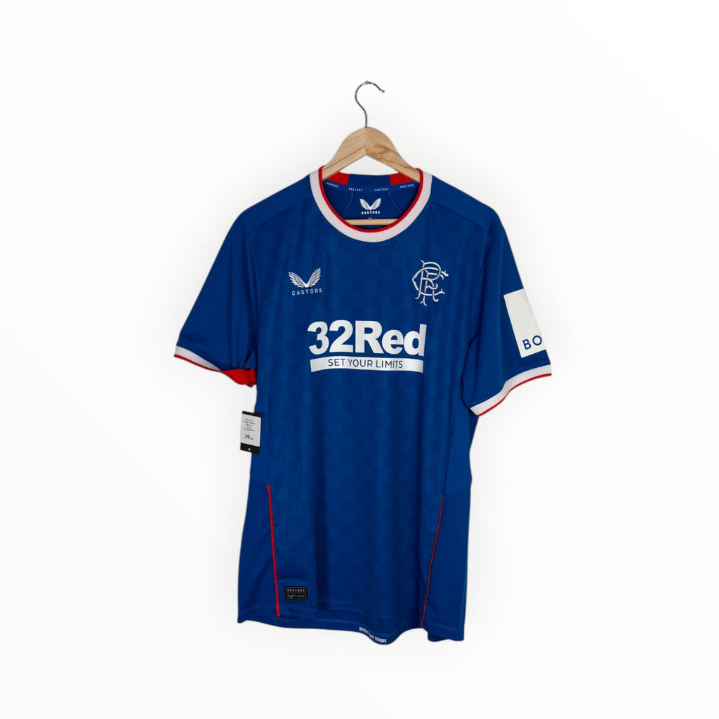 Rangers 2022-23 Home kit, Size XL, Very good 8/10