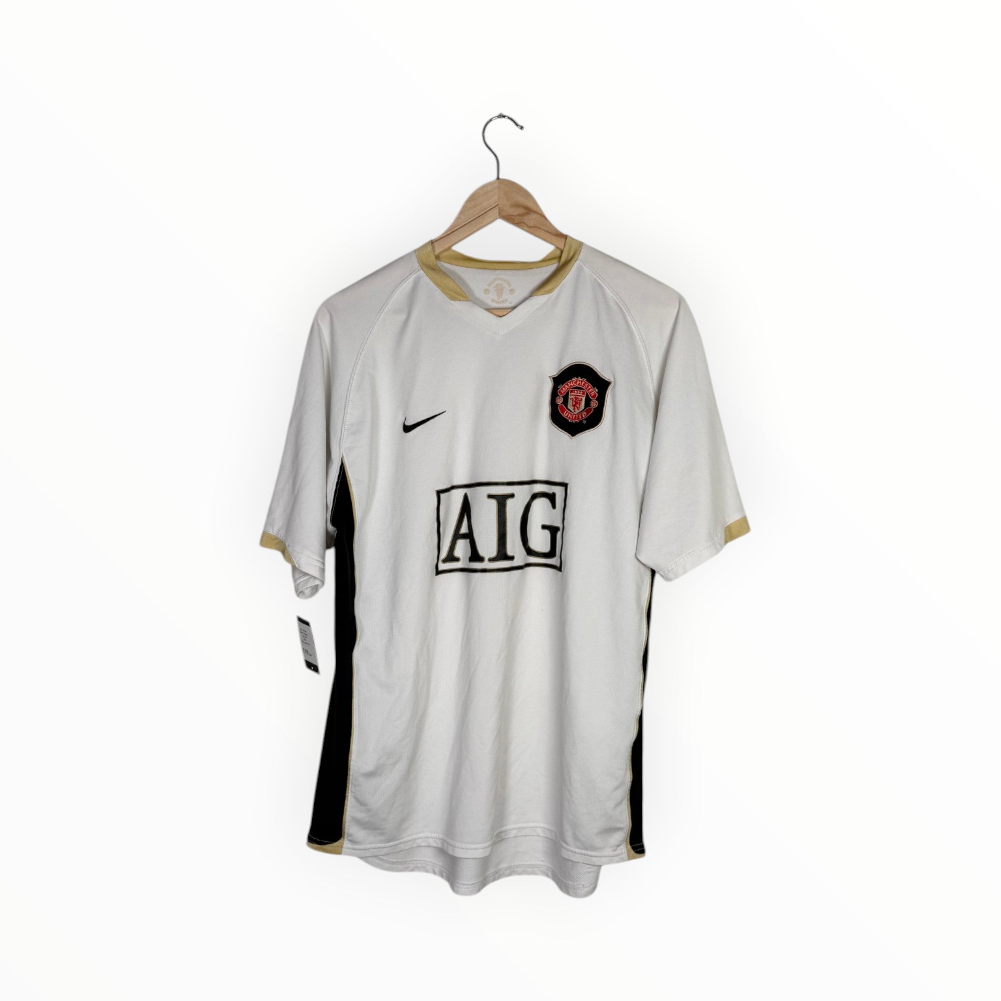 Manchester United 2006-07 Away kit Heinze, Size L, Very good 7/10