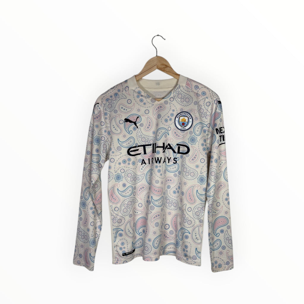 Manchester City 2020-21 Away kit L/S Foden, Size S, Very good 8/10