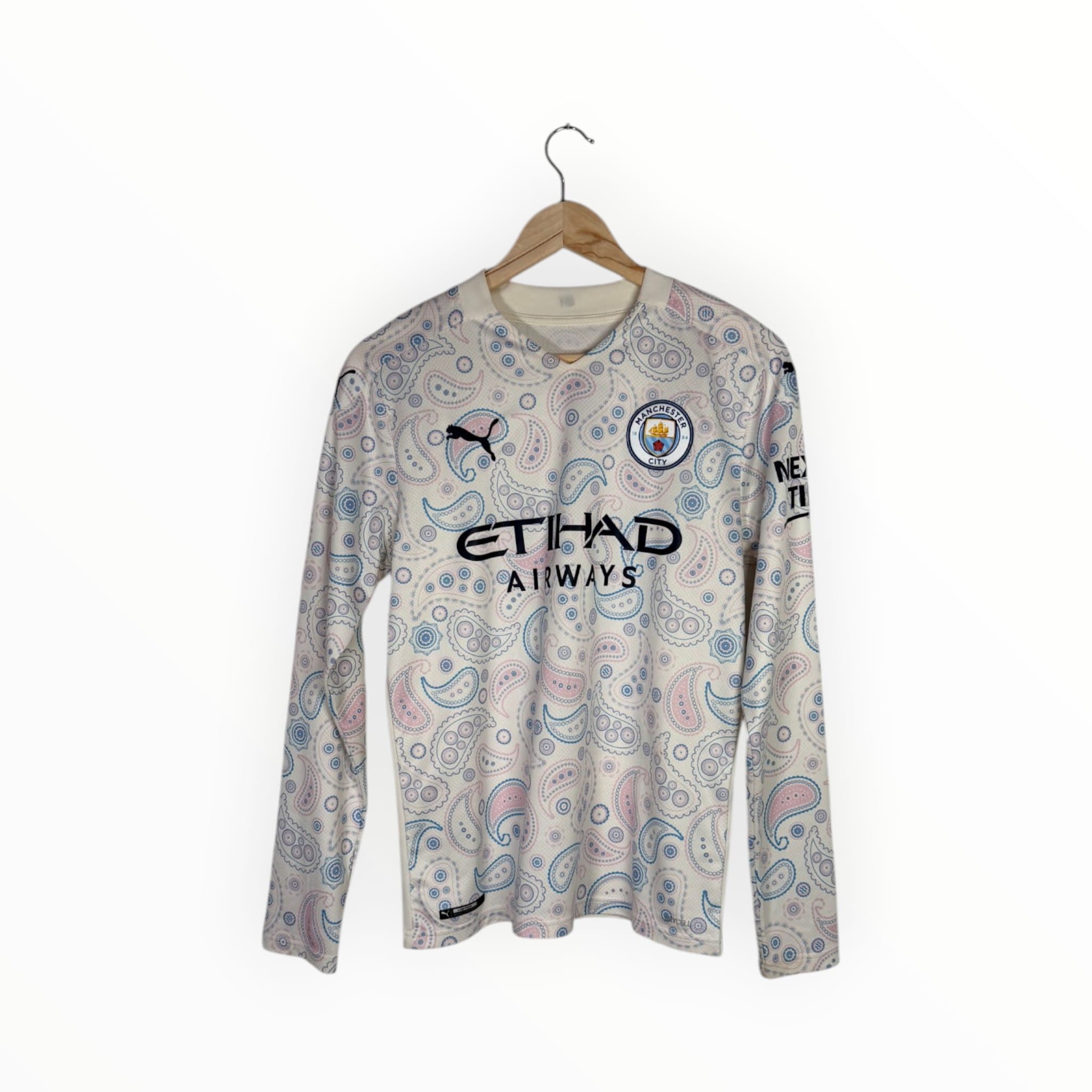 Manchester City 2020-21 Away kit L/S Foden, Size S, Very good 8/10