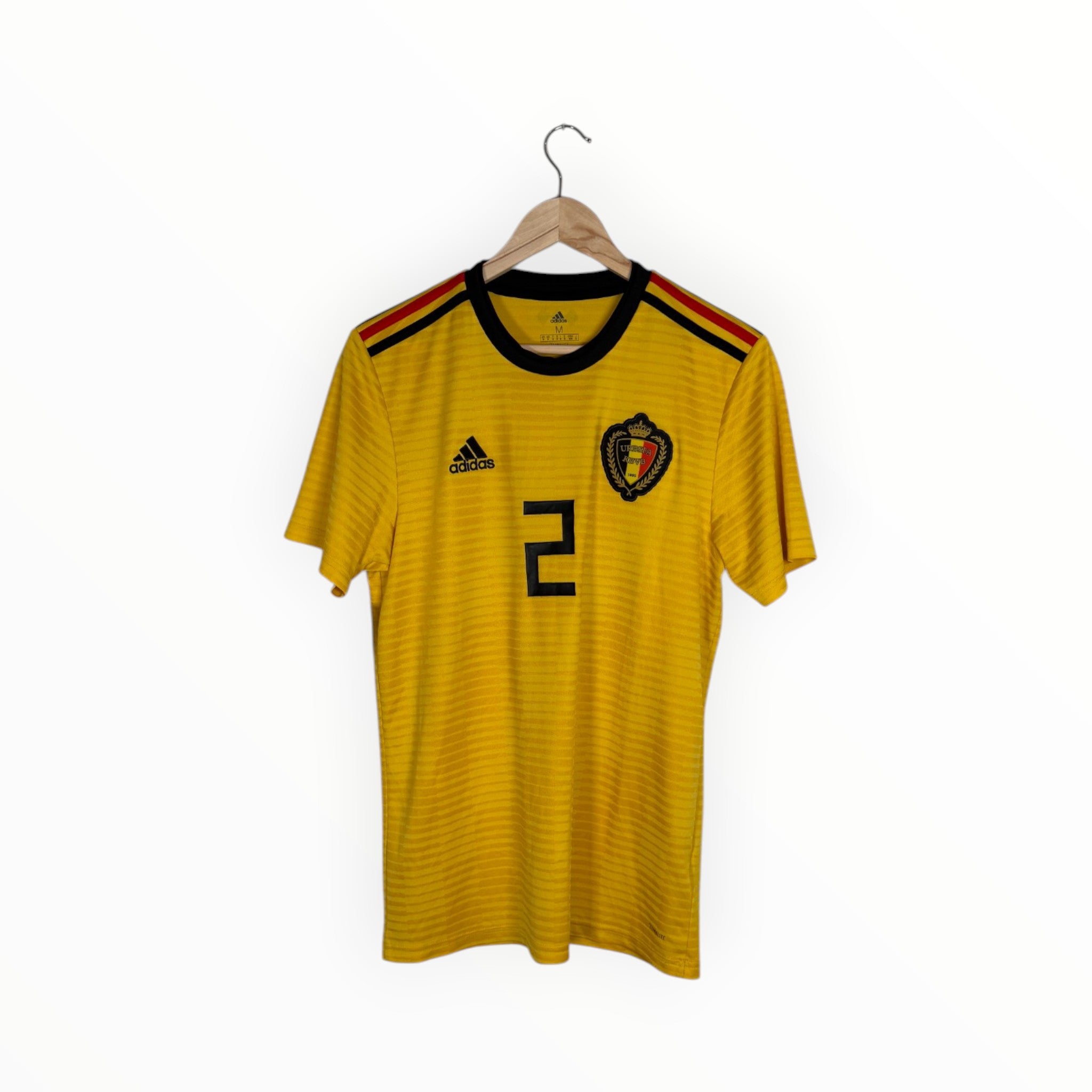 Belgium 2018-19 Away kit Alderweireld, Size M, Very good 8/10