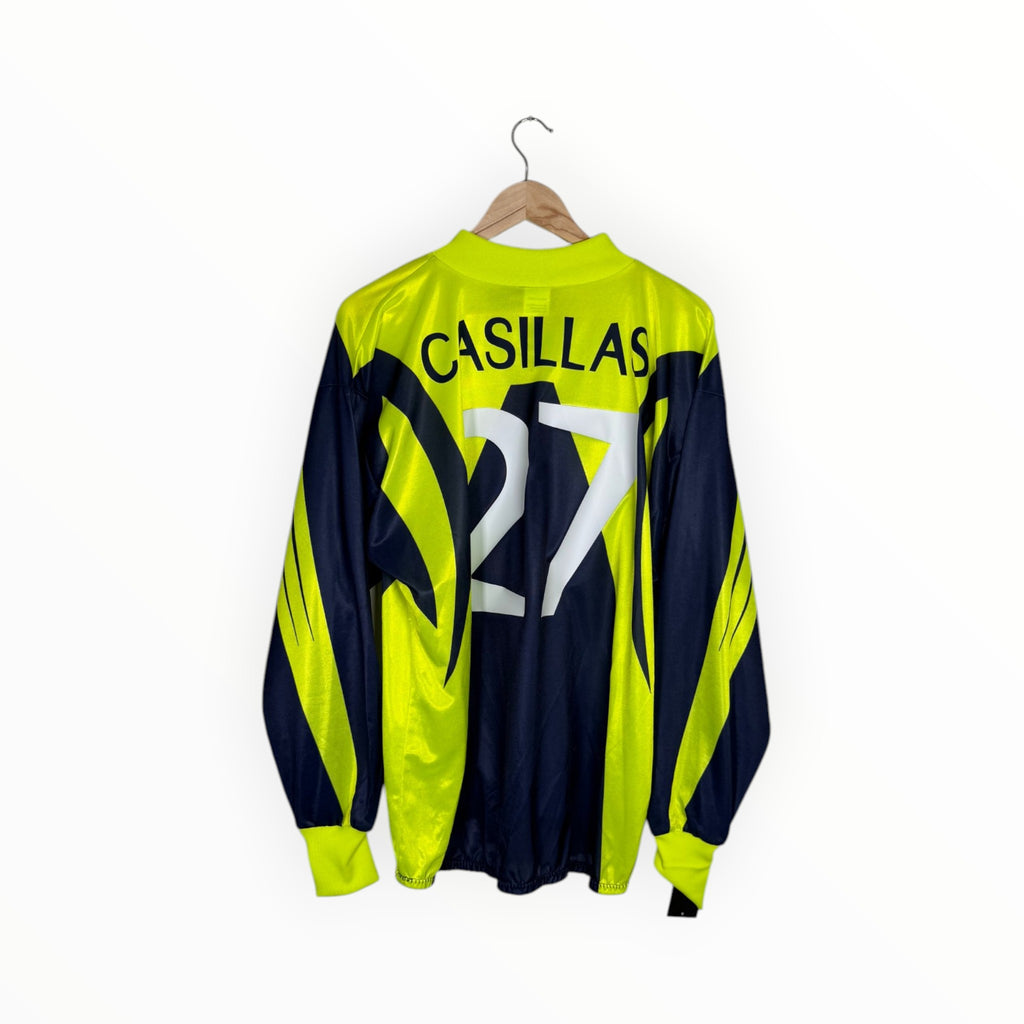 Real Madrid 1998-99 Gk kit L/S Casillas, Size L, Very good 8/10