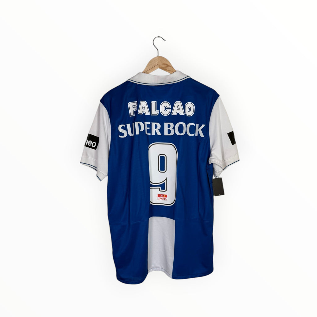 Porto 2009-10 Home kit Falcao, Size L, Very good 8/10